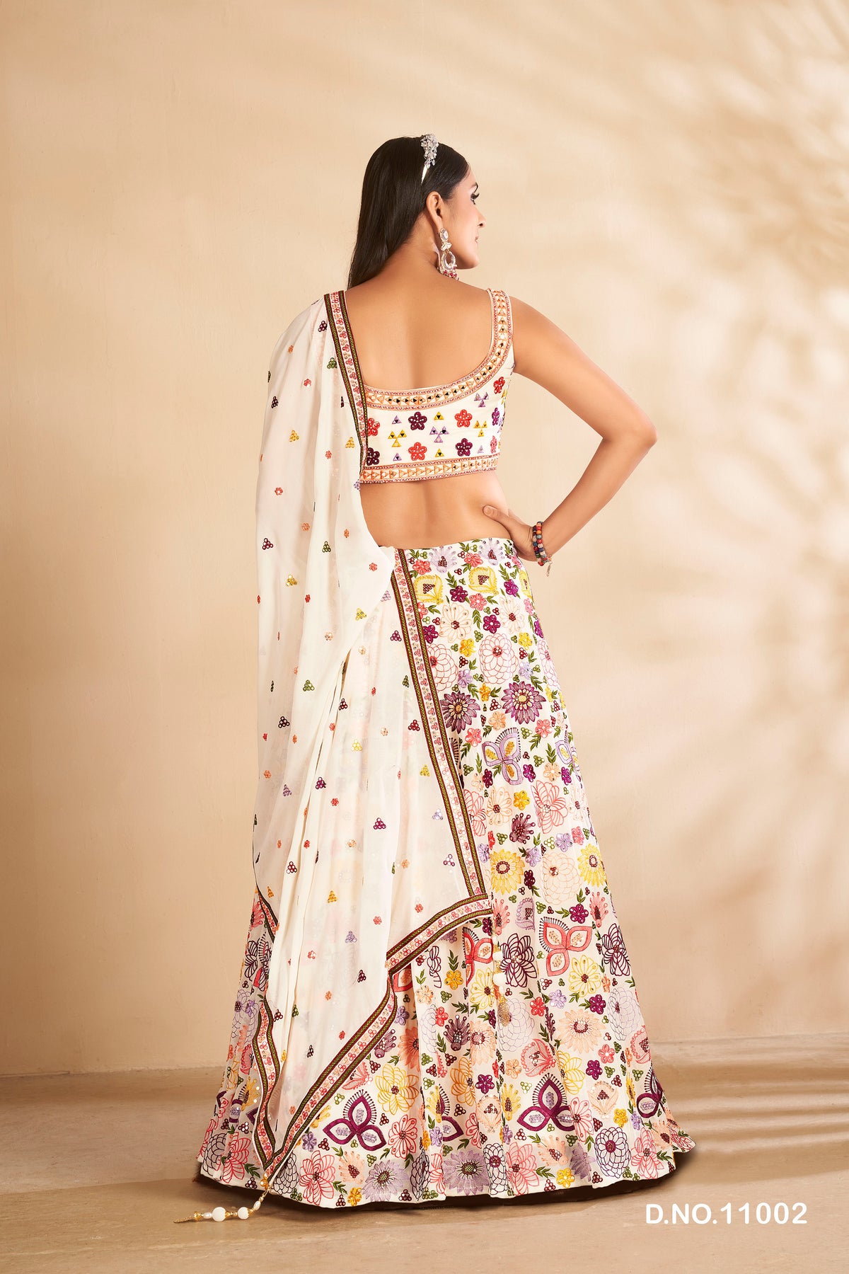 Amazing White Color Designer Lehenga Choli For Wedding Look - Joshindia