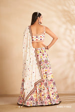 Amazing White Color Designer Lehenga Choli For Wedding Look - Joshindia