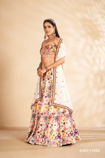 Amazing White Color Designer Lehenga Choli For Wedding Look - Joshindia