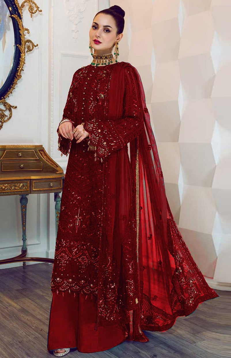 Trending Maroon Color Designer Salwar suit Buy Now - Joshindia