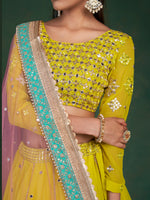 Latest Lime Yellow Color Designer Lehenga Choli Buy Now - Joshindia