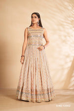 Beautiful Party wear Grey Designer Gown - Joshindia