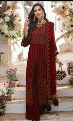 Beautiful Maroon Designer Salwar suit At Best Price - Joshindia