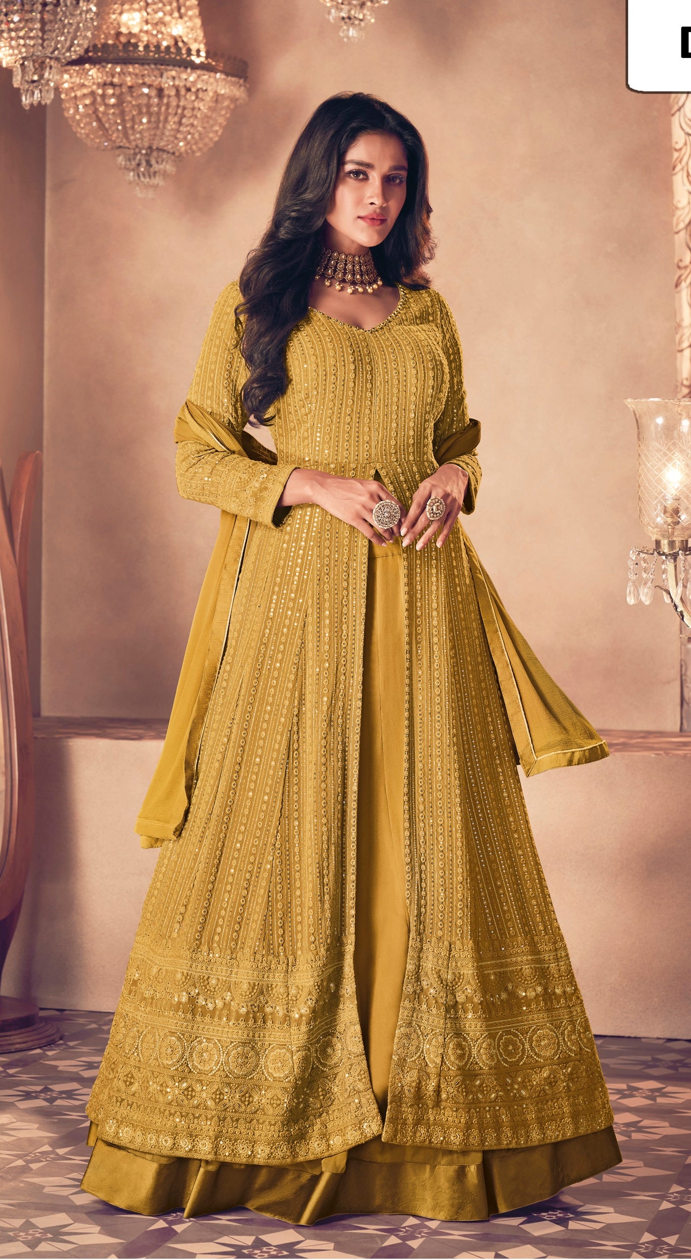 yellow color dress for women Trending Yellow Color Designer Long Gown For Best Looks– Joshindia