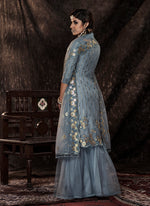 Trending Grey Color Designer Salwar suit Buy Now - Joshindia