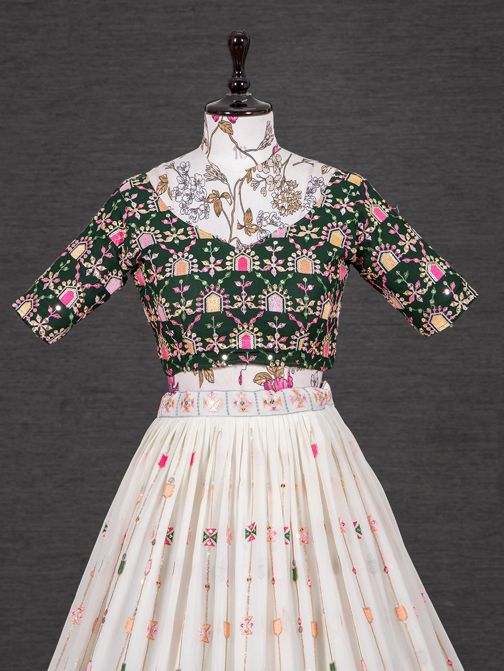 Gorgeous White Color Designer Lehenga Choli Buy Now - Joshindia