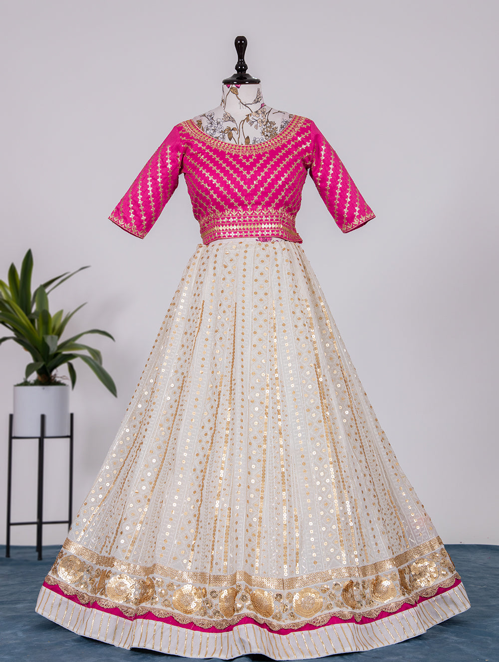 Premium White Color Designer Lehenga Choli Buy Now - Joshindia