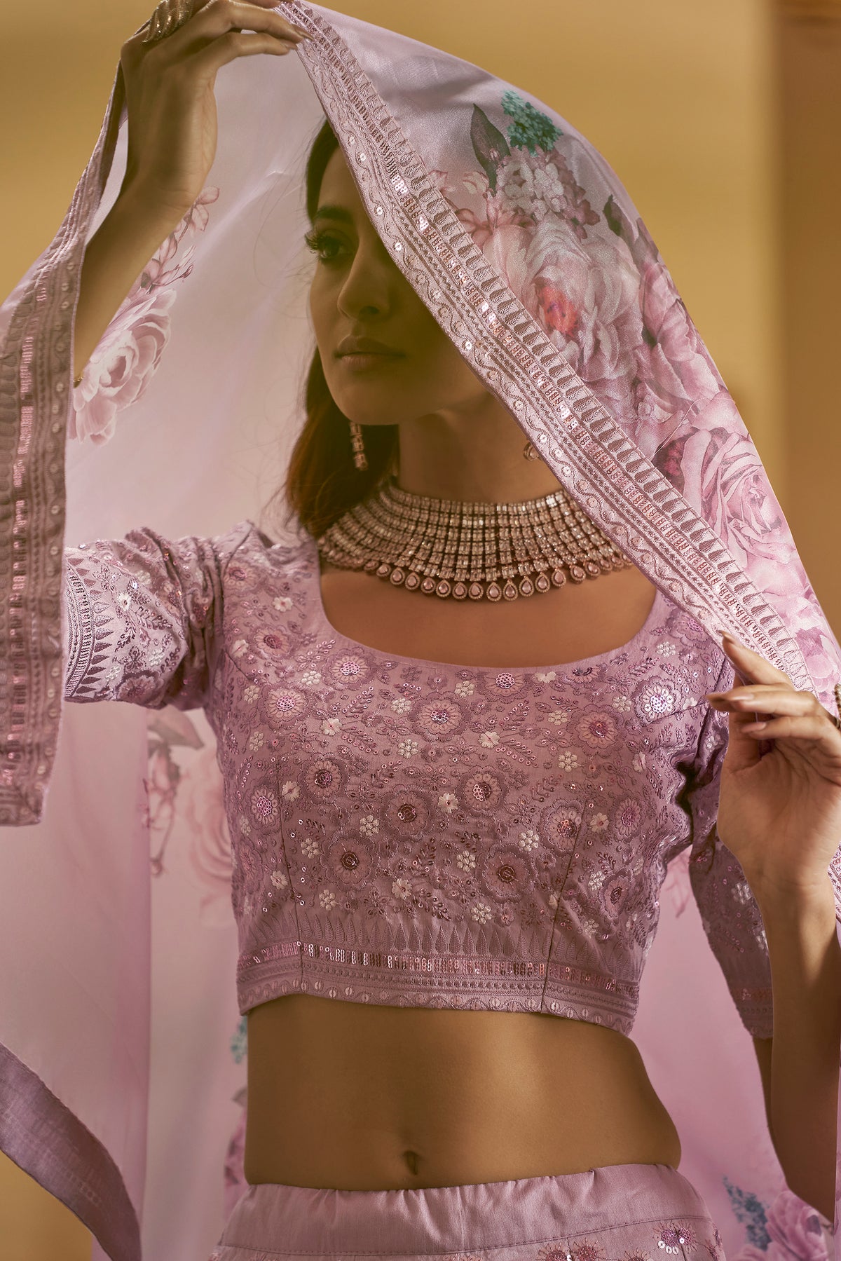 Trendy Dusty Pink Designer Lehenga Choli Buy Now - Joshindia