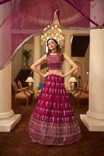 Trendy Deep Pink Designer Lehenga Choli Buy Now - Joshindia