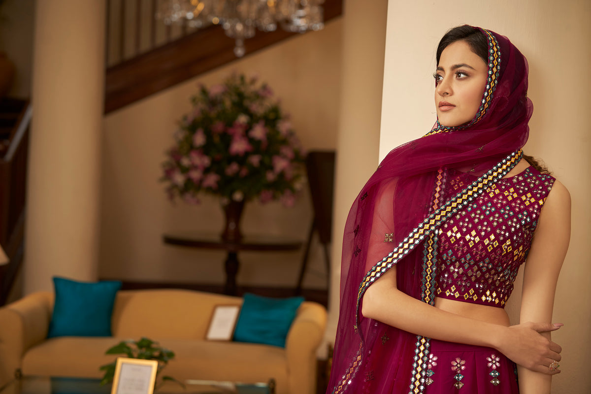 Trendy Deep Pink Designer Lehenga Choli Buy Now - Joshindia