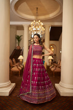 Trendy Deep Pink Designer Lehenga Choli Buy Now - Joshindia