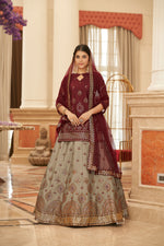 Maroon Color Designer Lehenga Choli - Joshindia