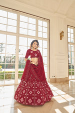 Trending Red Color Lehenga Choli For Wedding - Joshindia