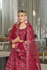 Trending Maroon Color Lehenga Choli For Wedding - Joshindia