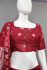 Trending Maroon Color Lehenga Choli For Wedding - Joshindia