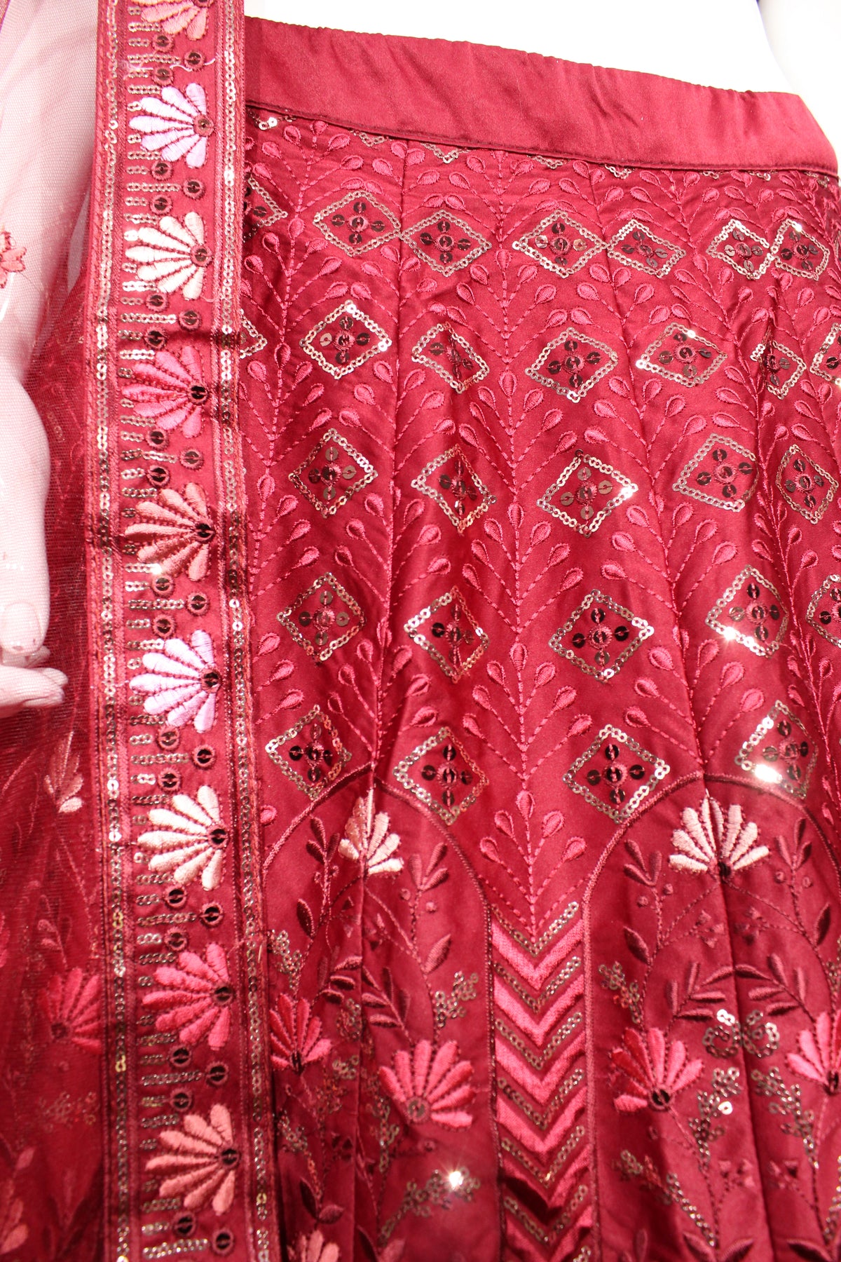 Trending Maroon Color Lehenga Choli For Wedding - Joshindia