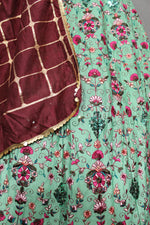 Trending Pista GreenColor Lehenga Choli For Wedding - Joshindia