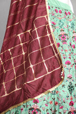 Trending Pista GreenColor Lehenga Choli For Wedding - Joshindia