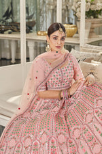 Trending Pink Color Lehenga Choli For Wedding - Joshindia