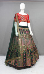 Trending Green Color Lehenga Choli For Wedding - Joshindia