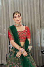 Trending Green Color Lehenga Choli For Wedding - Joshindia