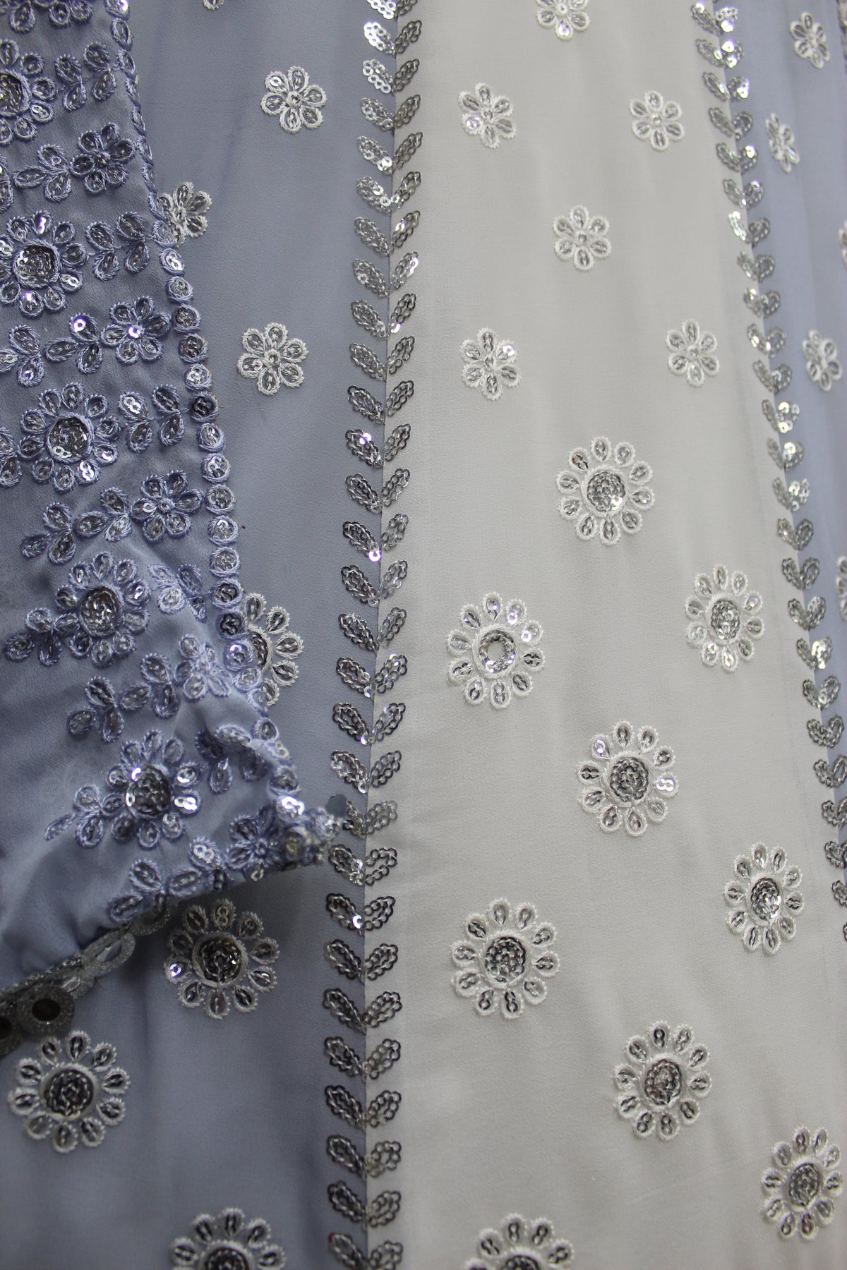 Amazing White & Sky Multi Color Lehenga Choli For Wedding - Joshindia