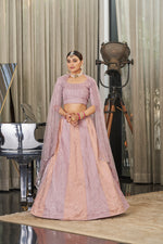 Amazing Pink & Peach Multi Color Lehenga Choli For Wedding - Joshindia