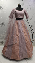 Amazing Pink & Peach Multi Color Lehenga Choli For Wedding - Joshindia