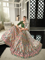 New Designer White Color Lehenga Choli For Party Look - Joshindia