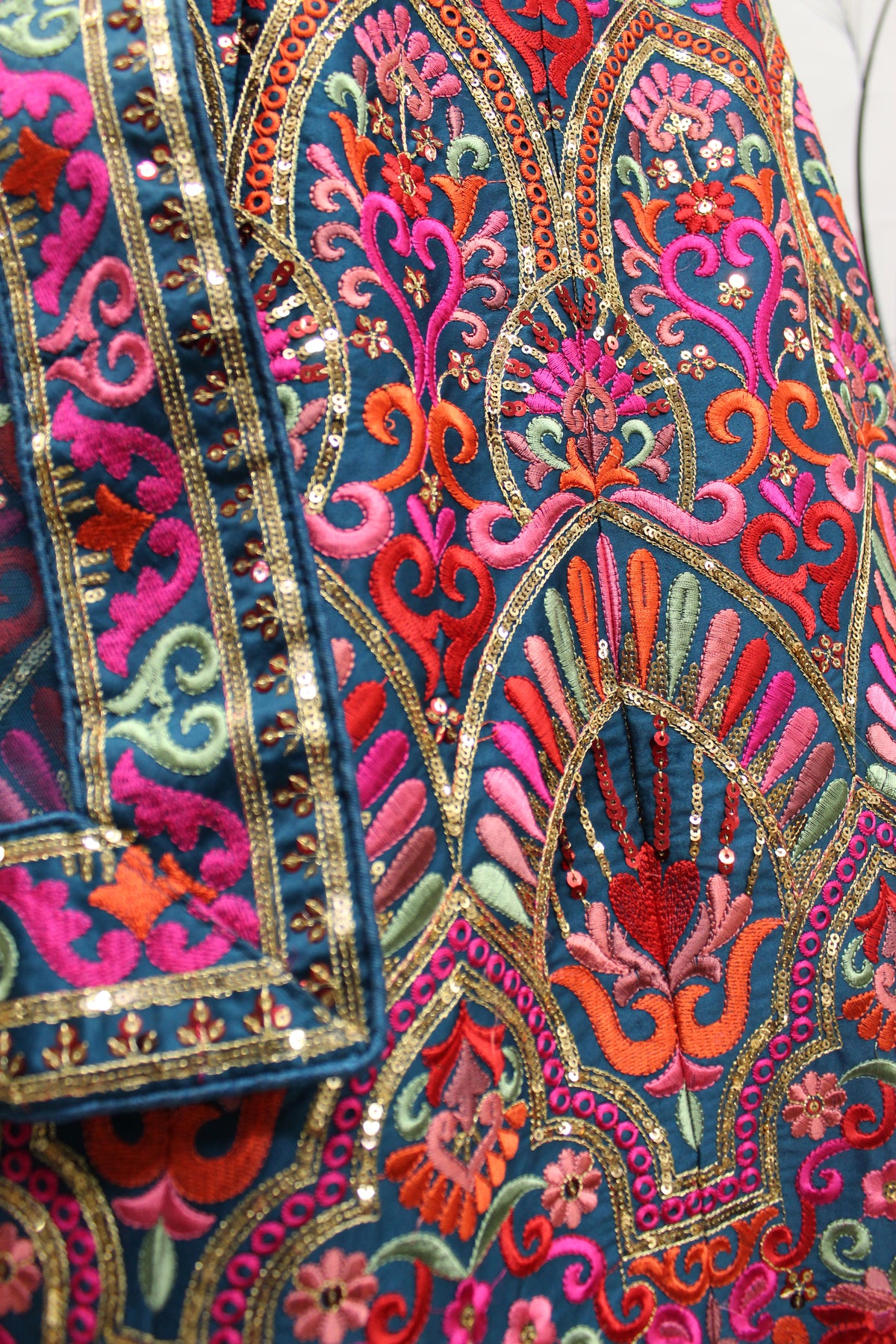 Latest Designer Teal Blue Color Lehenga Choli For Party Look - Joshindia