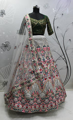 New Designer White Color Lehenga Choli For Party Look - Joshindia