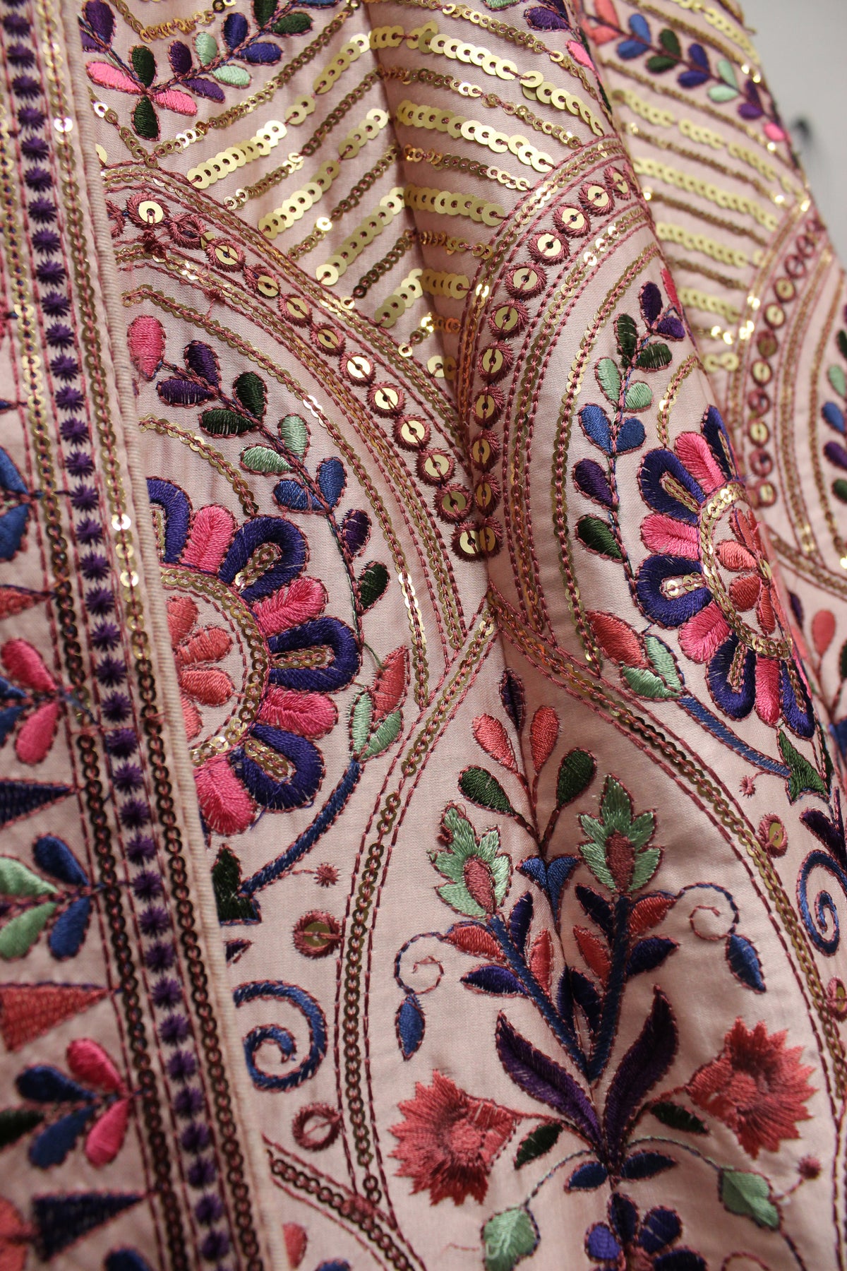 Latest Designer Peach Color Lehenga Choli For Party Look - Joshindia