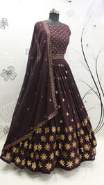 Amazing Purple Color lehenga choli for women Buy Online - Joshindia