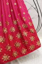 Beautiful Pink Color Lehenga Choli For Wedding - Joshindia
