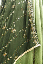Beautiful Olive Green Color Lehenga Choli For Wedding - Joshindia