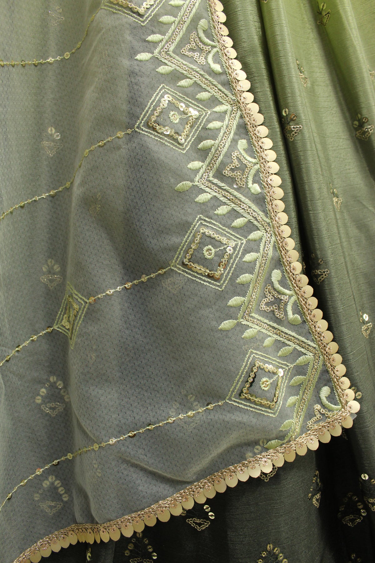 Beautiful Pista Color Lehenga Choli For Wedding - Joshindia