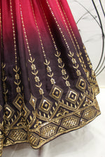 Beautiful Deep Pink Color Lehenga Choli For Wedding - Joshindia