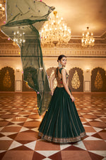 Amazing Green Color Lehenga Choli For Wedding - Joshindia