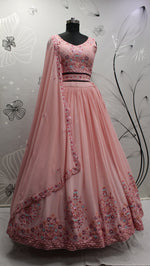 Amazing Pink Color Lehenga Choli For Wedding - Joshindia