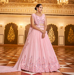 Amazing Pink Color Lehenga Choli For Wedding - Joshindia