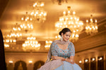 Amazing Powder Blue Color Lehenga Choli For Wedding - Joshindia