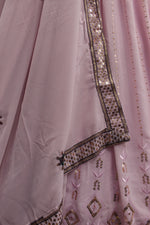 Amazing Dusty Pink Color Lehenga Choli For Wedding - Joshindia
