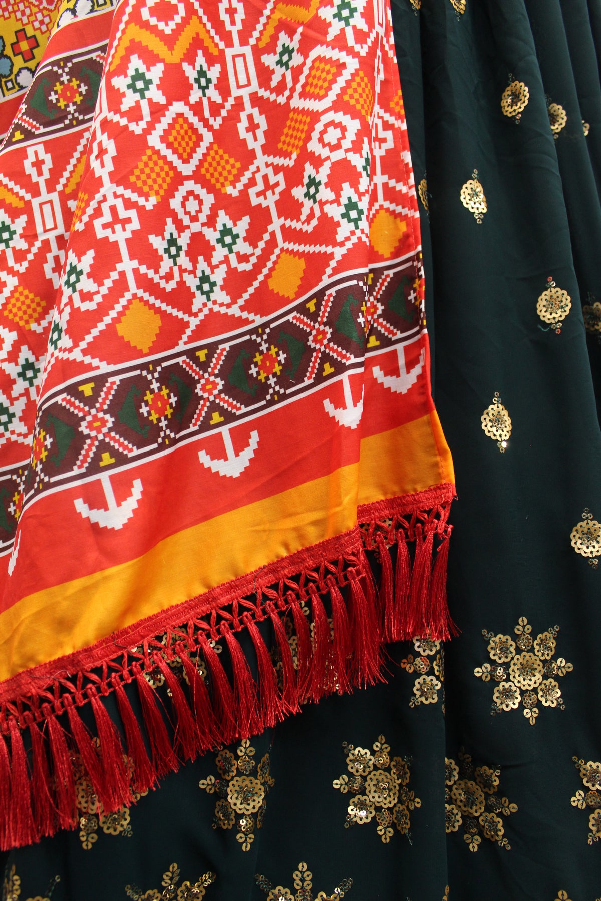 Green Color Designer Embroidered Sequince Work Lehenga Choli - Joshindia