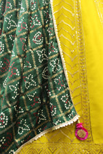 Flourecent Green Color Designer Embroidered Sequince Work Lehenga Choli - Joshindia