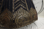 Navy Blue Color Designer Embroidered Sequince Work Lehenga Choli - Joshindia