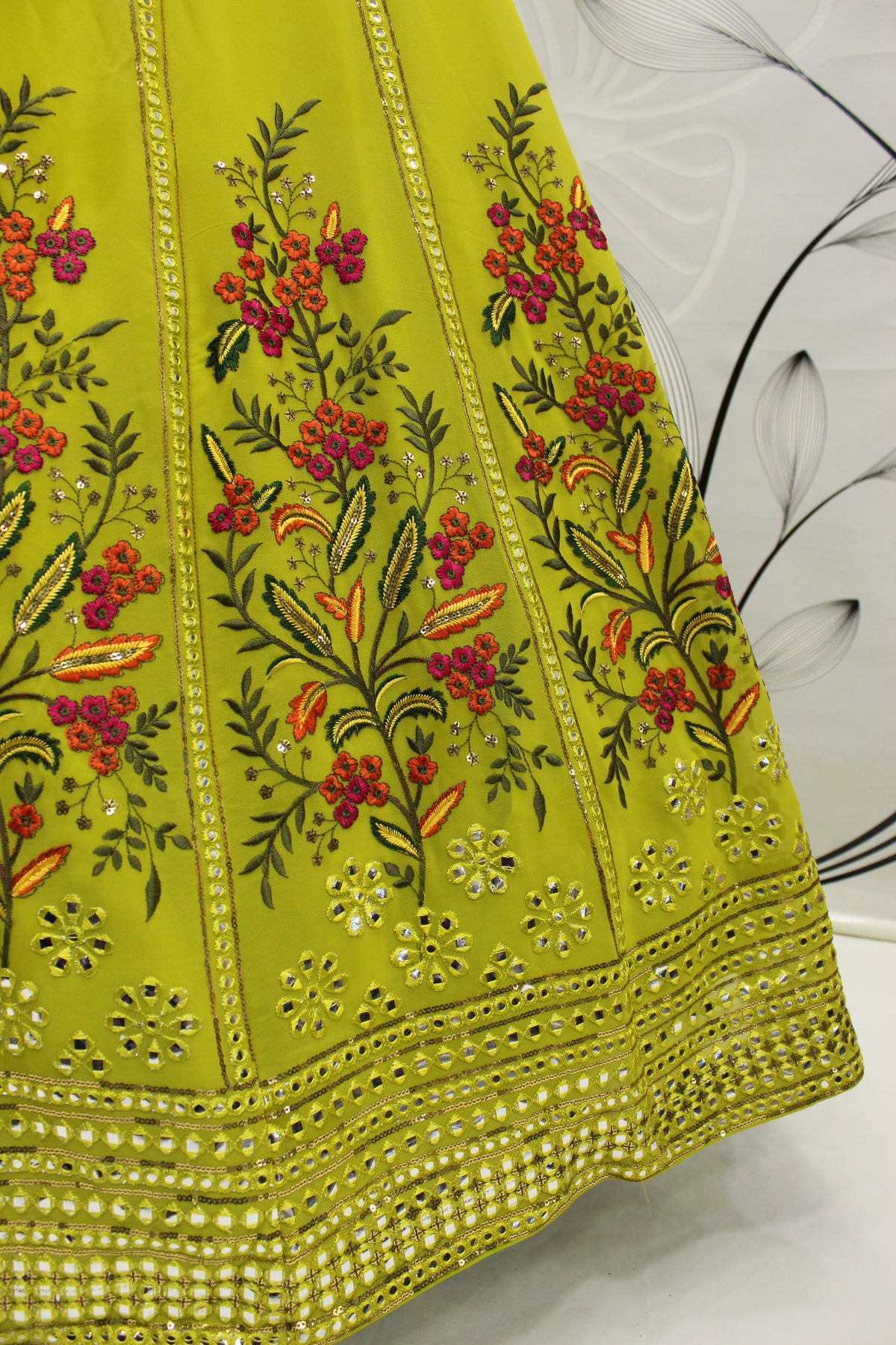 Fancy Flourecent Green Color Designer Lehenga Choli Buy Now - Joshindia