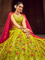 Fancy Flourecent Green Color Designer Lehenga Choli Buy Now - Joshindia
