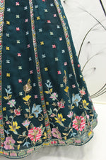 Trendy Teal Color Designer Lehenga Choli Buy Now - Joshindia