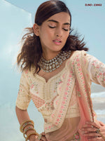 New Designer White Color Lehenga Choli For Woman - Joshindia