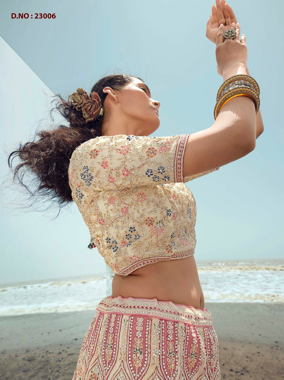 Designer White Color Lehenga Choli For Woman - Joshindia